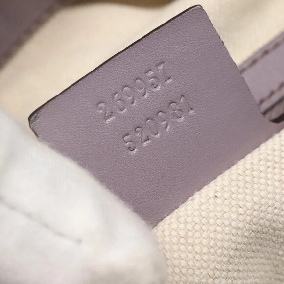 GUCCI GG Canvas Heart Bit Tote Bag Gold Beige 269957 Auth BA4579 - Picture 10 of 16